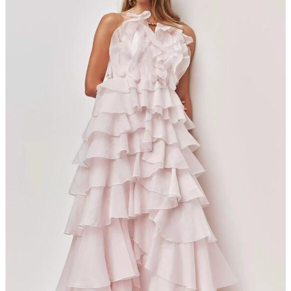 Aje Cleo Maxi Dress US 2 - Picture 2 of 9